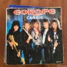 Discos de vinilo: EUROPE - CARRIE - 7” SINGLE EPIC 1987 PROMO. Lote 402276749