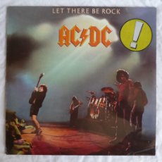 Discos de vinilo: LP VINILO AC/DC 1977 ED. ESPAÑOLA. LET THERE BE ROCK. Lote 402298204