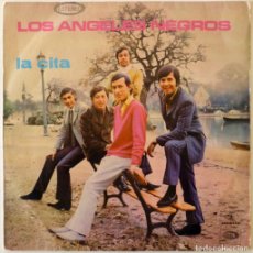 Discos de vinilo: LOS ÁNGELES NEGROS. LA CITA. EMI-ODEON, COLOMBIA 1972 LP. Lote 402313589