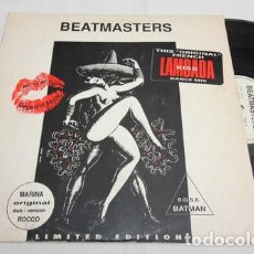Discos de vinilo: VINILO BEATMASTERS 1989 DEPECHE MODE NOTHING REMIX MARINA ED. 1989. Lote 402316159