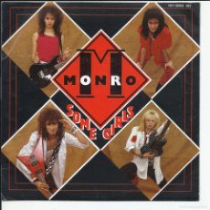 Discos de vinilo: MONRO.- SOME GIRLS SINGLE PROMO ZAFIRO 10112053 ESPAÑA 1987. Lote 402316729