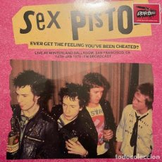 Discos de vinilo: SEX PISTOLS – EVER GET THE FEELING YOU‘VE BEEN CHEATED? LP. Lote 402320879