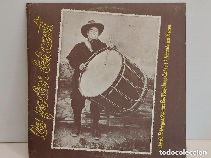 Discos de vinilo: LO PODER DEL CANT JORDI FABREGAS XAVIER BATLLES JOSEP CABRE VINILO LP - Foto 1