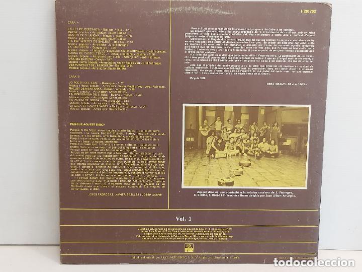 Discos de vinilo: LO PODER DEL CANT JORDI FABREGAS XAVIER BATLLES JOSEP CABRE VINILO LP - Foto 3