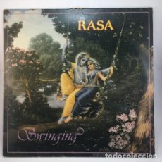 Discos de vinilo: RASA SWINGING BANDA SUECA 1982 BUDA INDIA LP VINILO. Lote 402337514
