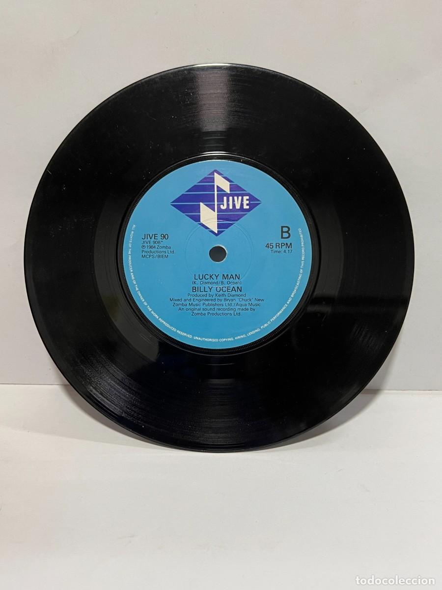 Discos de vinilo: SINGLE - BILLY OCEAN - SUDDENLY / LUCKY MAN - JIVE - 1984 - Foto 3