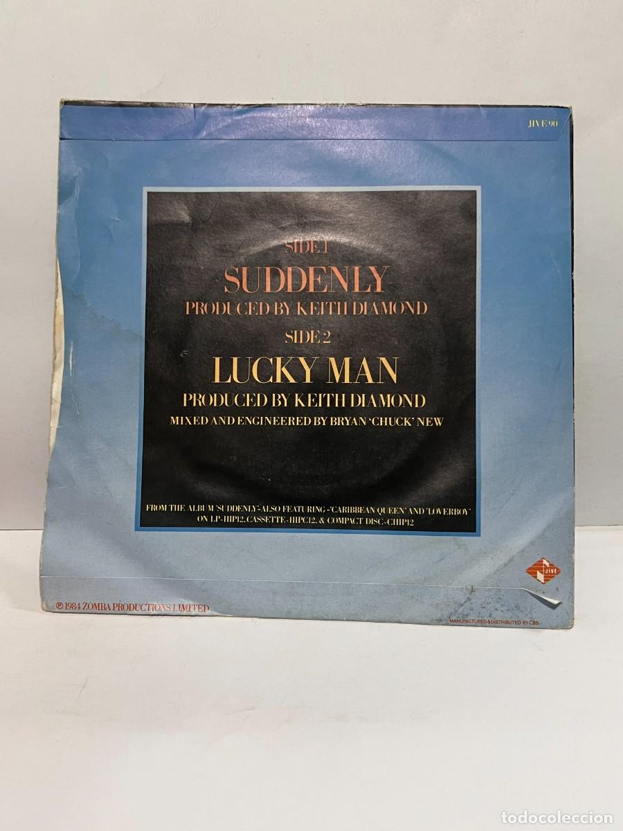 Discos de vinilo: SINGLE - BILLY OCEAN - SUDDENLY / LUCKY MAN - JIVE - 1984 - Foto 4