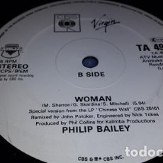 Discos de vinilo: PHILIP BAILEY PHIL COLLINS EASY LOVER VINILO MAXI PROMO UK. Lote 402362714
