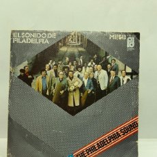 Discos de vinilo: SINGLE - MFSB - EL SONIDO DE FILADELFIA / ALGO POR NADA - MADRID 1974. Lote 402391734