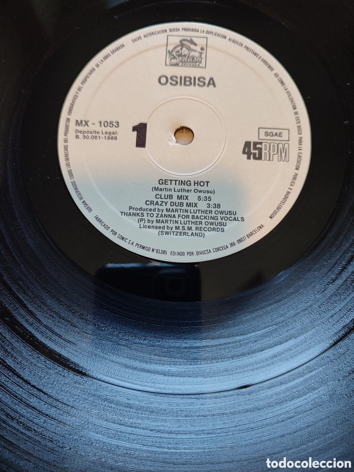Discos de vinilo: Osibisa - Getting hot - Foto 3