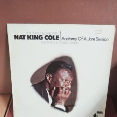 Discos de vinilo: THE SUNSET ALLSTARS WITH NAT KING COLE -ANATOMY OF A JAM SESSION-LP ESPAÑA 1974. Lote 402427909