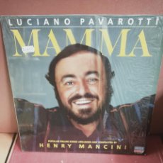 Discos de vinilo: LUCIANO PAVAROTTI -MAMMA - HENRY MANCINI -LP 1984 -BUEN ESTADO. Lote 402428759