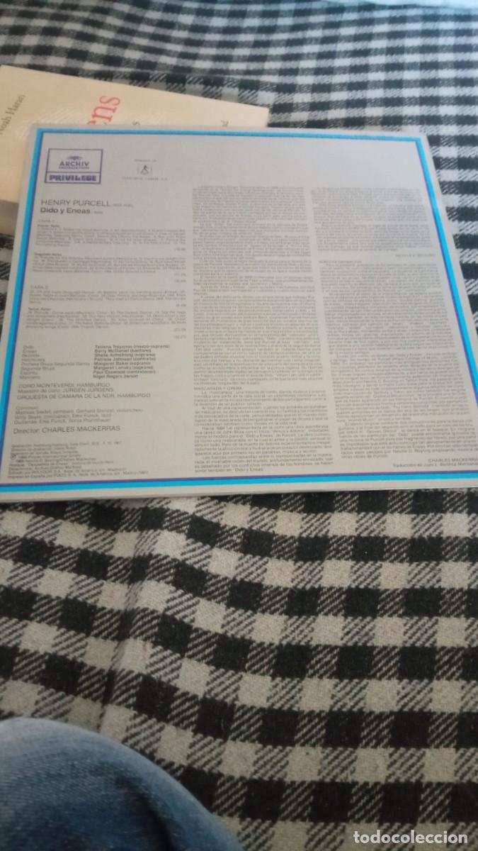 Discos de vinilo: Purcell Dido y Eneas - Foto 2