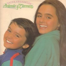 Discos de vinilo: ANTONIO Y CARMEN - ENTRE COCODRILOS / LP WEA 1983 RF-15999. Lote 402437884