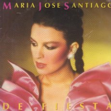 Discos de vinilo: MARIA JOSE SANTIAGO - DE FIESTA / LP ZAFIRO 1987 / CON ENCARTE RF-16017. Lote 402440819