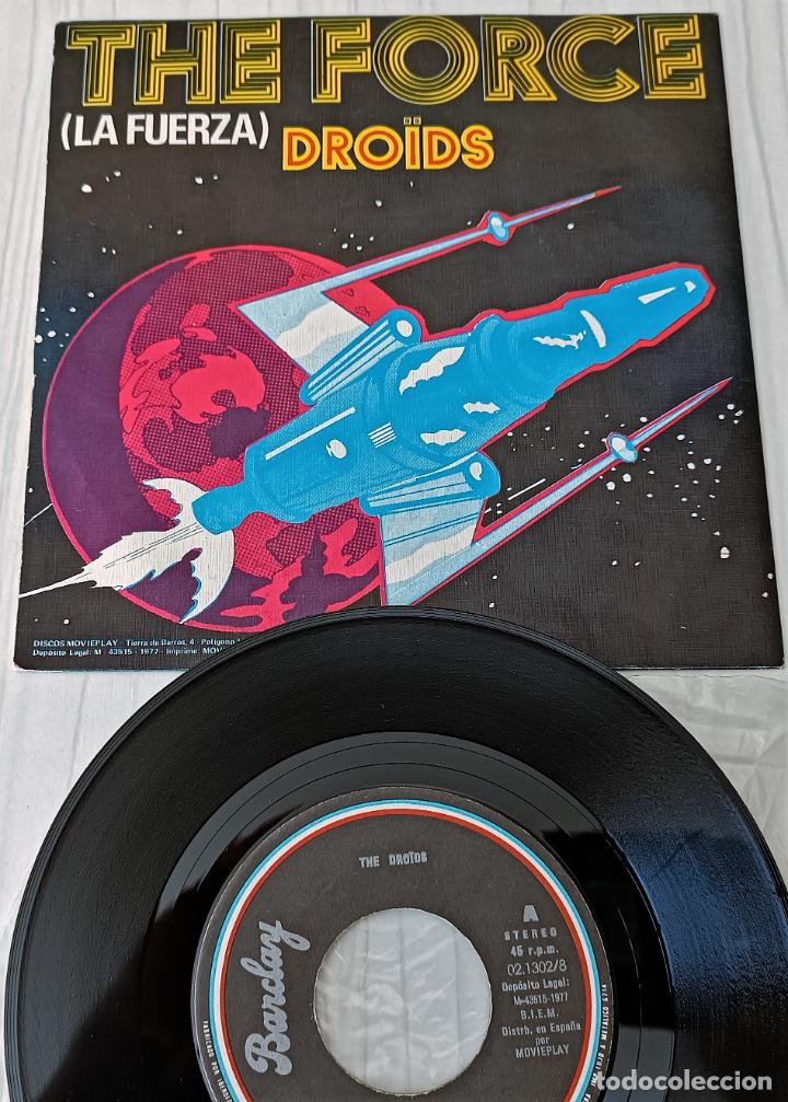Discos de vinilo: DROIDS - THE FORCE BARCLAY - 1977 - Foto 2
