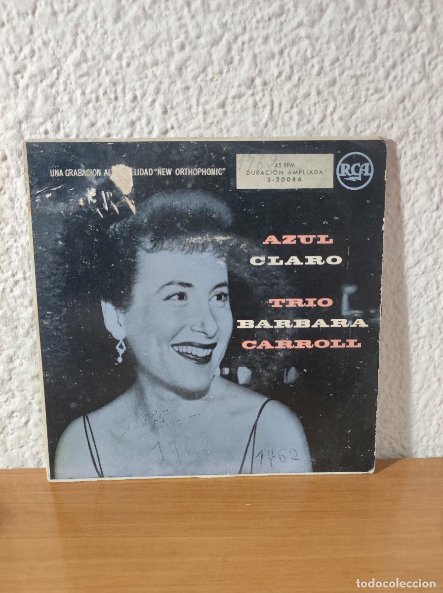 Discos de vinilo: AZUL CLARO TRIO BARBARA CARROLL - Foto 1