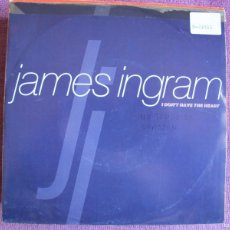 Discos de vinilo: JAMES INGRAM - I DON'T HAVE THE HEART / BABY BE MINE (GERMANY SINGLE, WEA 1989). Lote 402454984