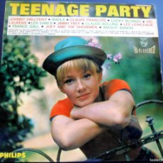 Discos de vinilo: LP - TEENAGE PARTY - PHILIPS – 840.540 BY - FRANCE 1963 - VARIOS ARTISTAS. Lote 402458034