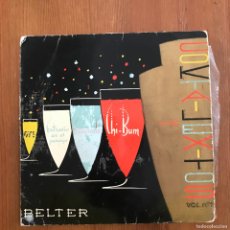 Discos de vinilo: VV.AA. - COCKTAIL DE ÉXITOS BELTER Nº 1 - 7” EP BELTER 195?. Lote 402472004