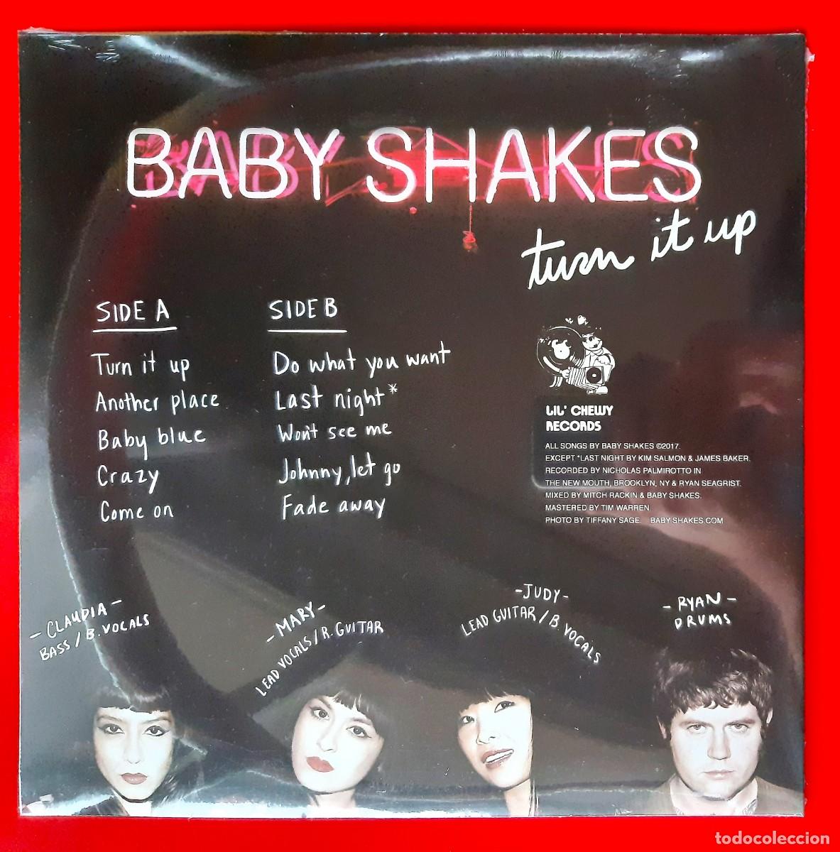 Discos de vinilo: BABY SHAKES - TURN IT UP LP - Foto 2