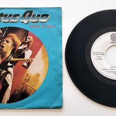 Discos de vinilo: VINILO SINGLE DE STATUS QUO. ROCK 'N' ROLL. 1980.