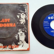Discos de vinilo: VINILO SINGLE DE THE BEATLES. LADY MADONNA. 1968.