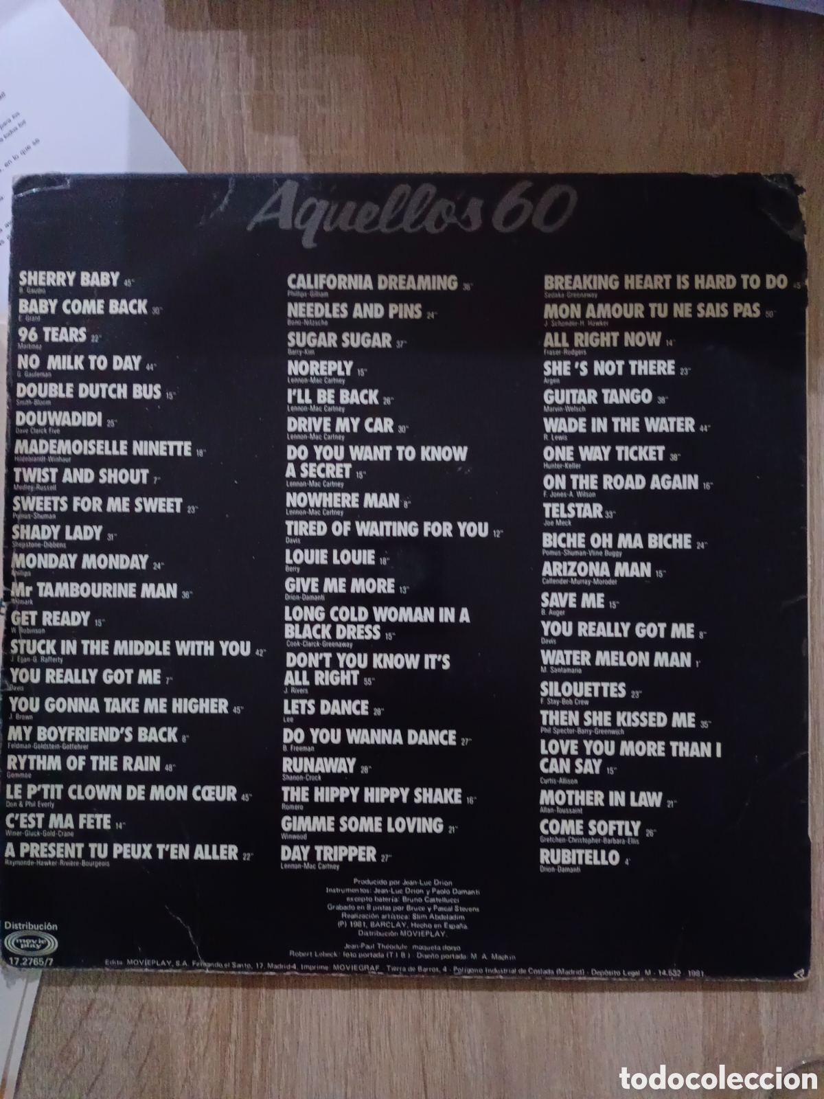 Discos de vinilo: Aquellos 60. LP vinilo - Foto 2