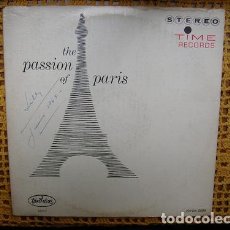 Discos de vinilo: HAL MOONEY THE PASSION OF PARIS LP VINILO. Lote 402494119