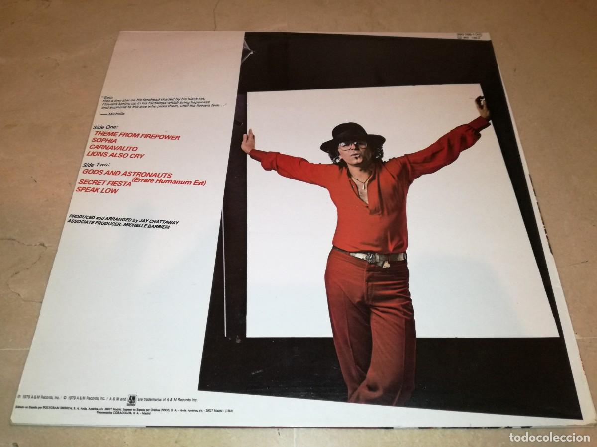 Discos de vinilo: GATO BARBIERI-EUPHORIA-EDICION ESPA&Ntilde;OLA - Foto 2