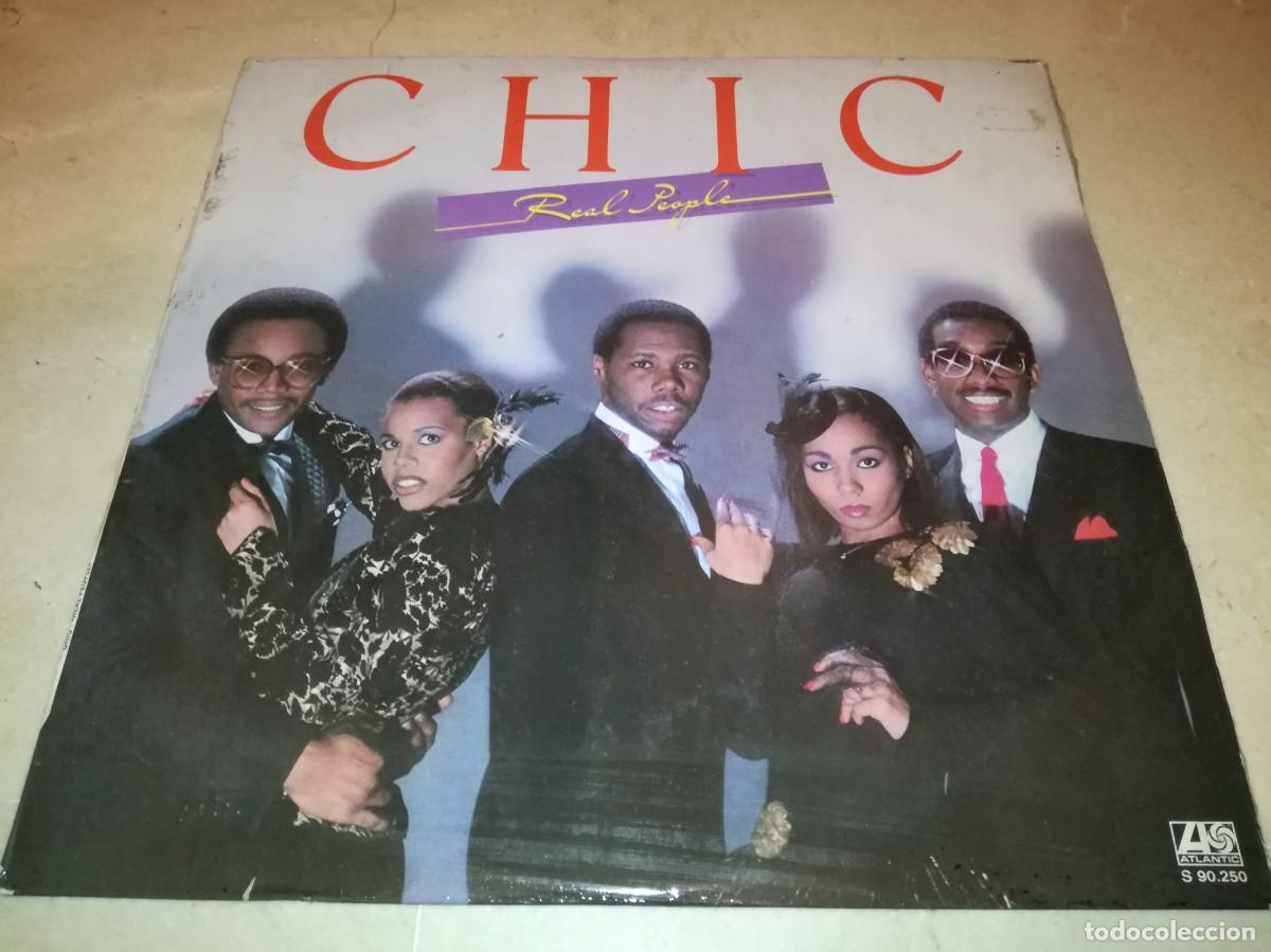 Discos de vinilo: CHIC-REAL PEOPLE-ORIGINAL ESPA&Ntilde;OL 1980 - Foto 1