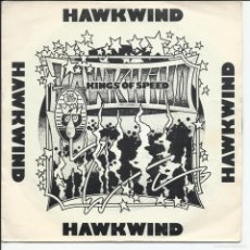 Discos de vinilo: HAWKWIND .- KINGS OF SPEED/ MOTORHEAD SINGLE UNITED ARTISTS RECORDS 16099 A ESPAÑA 1975. Lote 402527274