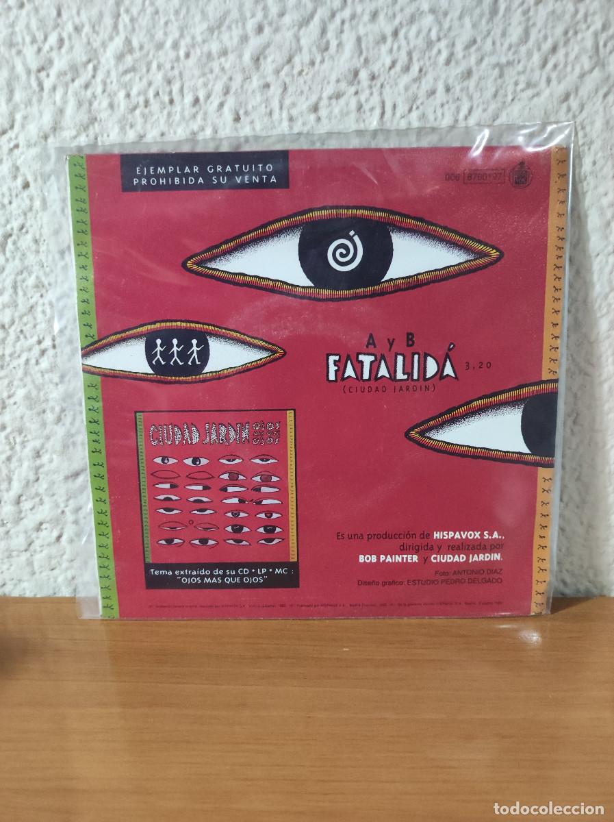 Discos de vinilo: Ciudad Jardin &ndash; Fatalid&aacute; - Foto 2