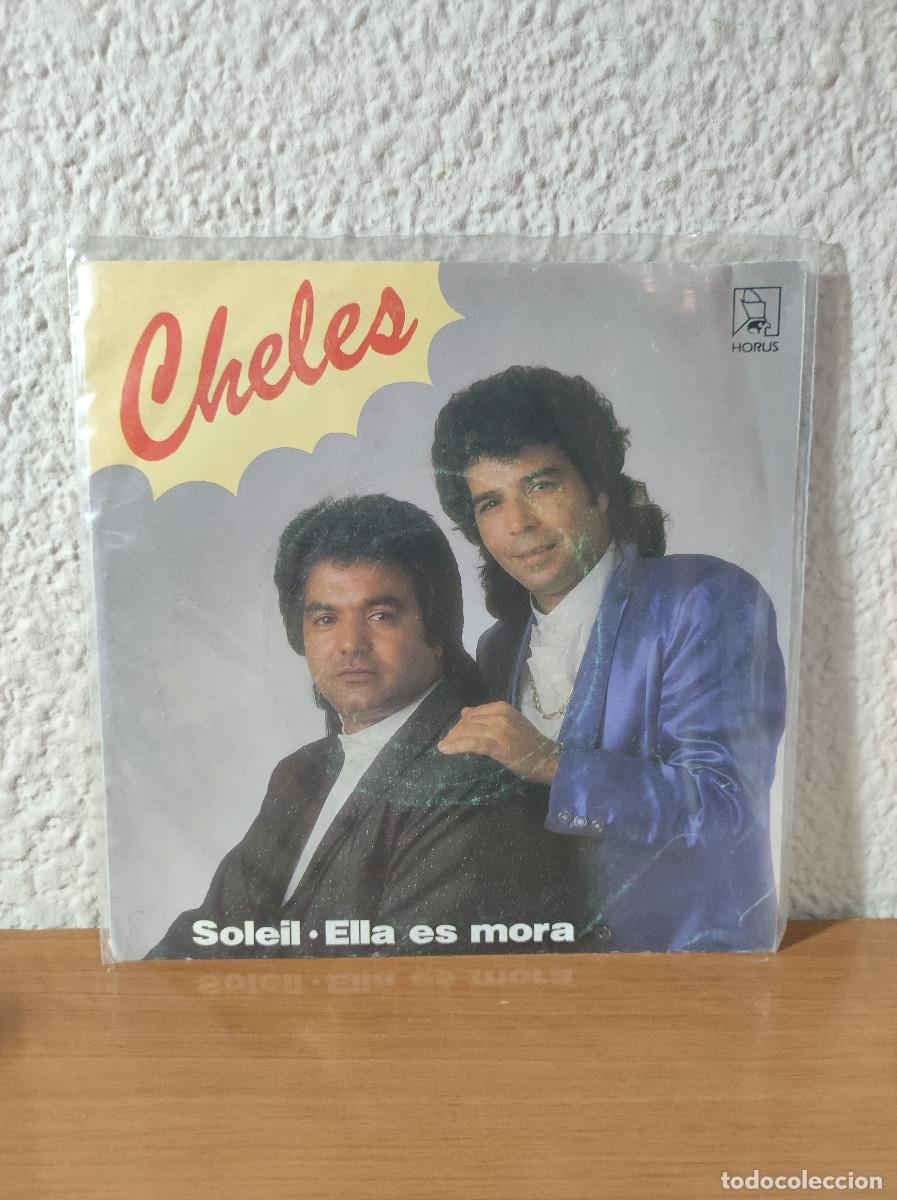 Discos de vinilo: Los Cheles &ndash; Soleil / Ella Es Mora - Foto 1