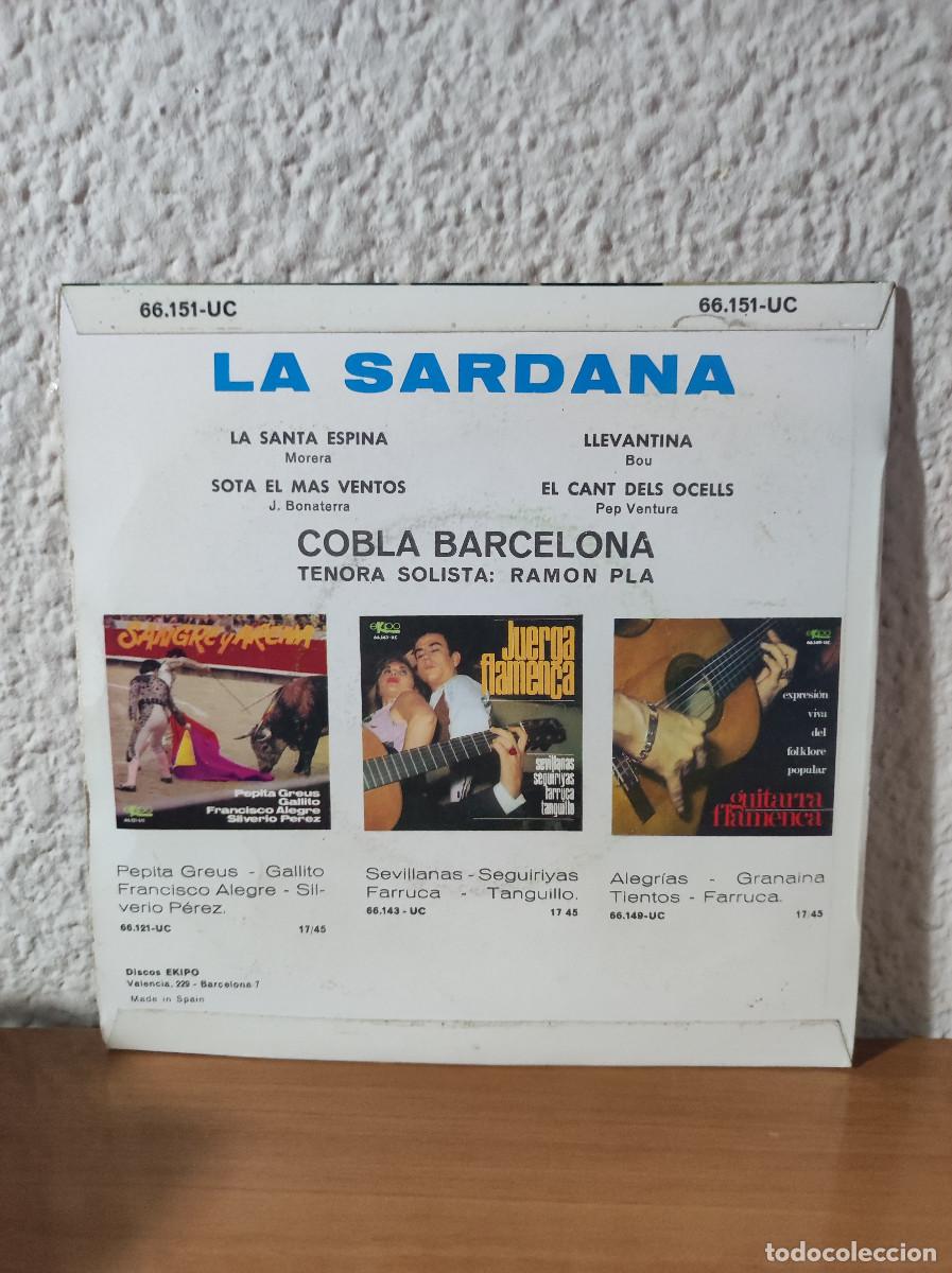 Discos de vinilo: Cobla Barcelona &ndash; La Sardana - Foto 2