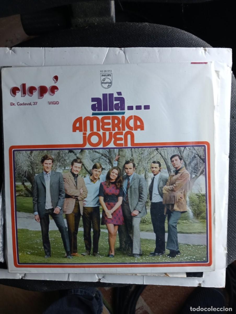 Disques de vinyle: america joven alla 1970 folk chile lp raro