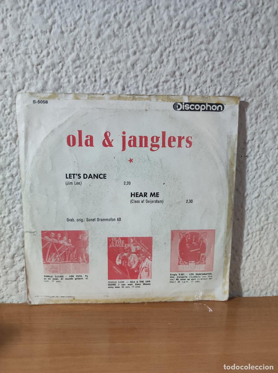 Discos de vinilo: Ola & Janglers &ndash; Lets Dance / Hear Me - Foto 2