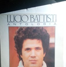 Discos de vinilo: LUCIO BATTISTI ‎ ANTOLOGIA 1986 LP. Lote 402536224