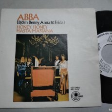Discos de vinilo: ABBA - HONEY HONEY - 7” SINGLE CARNABY 1974 PROMOCIONAL. Lote 402539929