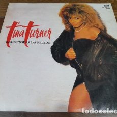 Discos de vinilo: LP VINILO TINA TURNER ROMPE TODAS LAS REGLAS ARG 1986. Lote 402541624