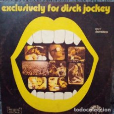 Discos de vinilo: EXCLUSIVELY FOR DISCK JOCKEY DISCO DE VINILO LP COMPILADO MB. Lote 402542889
