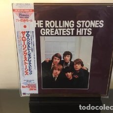 Discos de vinilo: THE ROLLING STONES GREATEST HITS LP JAPONES OBI MONO. Lote 402545474