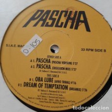 Discos de vinilo: VINILO PASCHA TODESCO BONZANNI SANZA MAGMA RECORDS E1. Lote 402545519