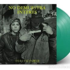 Discos de vinilo: NO DEMUESTRA INTERES DIAS DE FURIA VINILO COLOR NUEVO LP. Lote 402545589