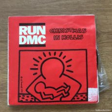 Discos de vinilo: RUN DMC - CHRISTMAS IN HOLLIS - 7” SINGLE LONDON 1987. Lote 402590089