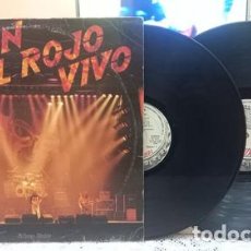 Discos de vinilo: BARON ROJO BARON AL ROJO VIVO LP VINILO DOBLE 1984 EX. Lote 402599264