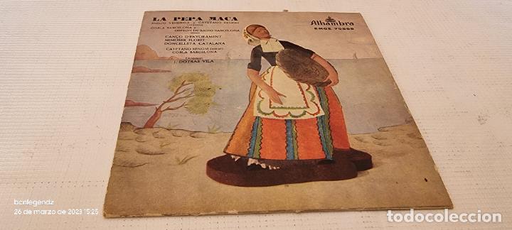 Vinyl-Schallplatten: LA PEPA MACA ALHAMBRA EMGE 70865CAYETANO RENOM SINGLE VINILO SVG