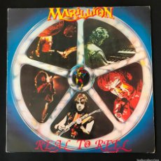 Discos de vinilo: MARILLION - REAL TO REEL - LP ESPAÑOL CON ENCARTE 1984 - EMI. Lote 402611089