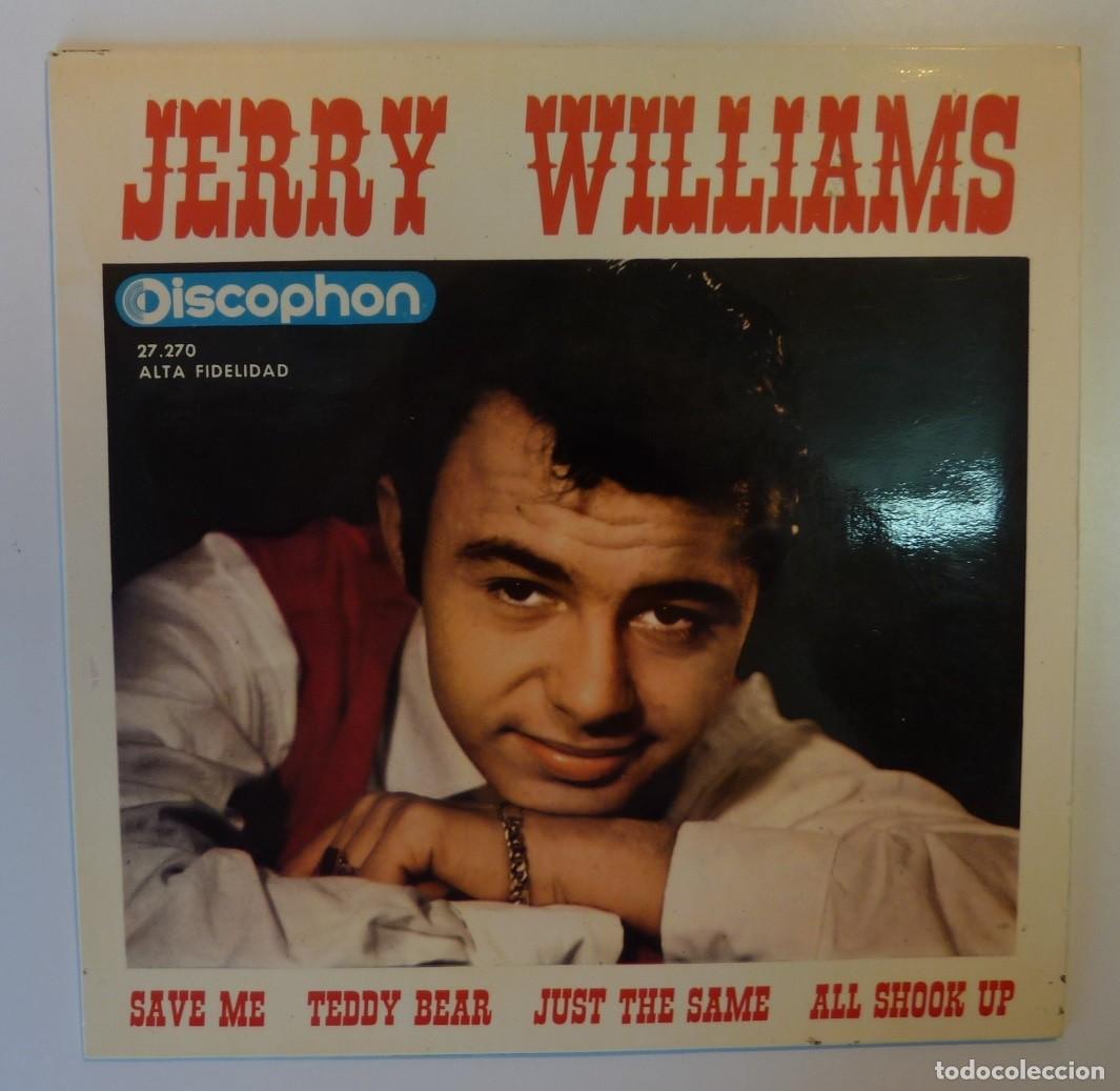 Discos de vinilo: JERRY WILLIAMS // SAVE ME+3 // 1964 // EP - Foto 1