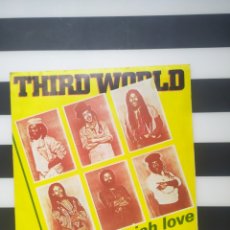 Discos de vinilo: SINGLE THIRD WORLD. TRY JAH LOVE / INNA TIME LIKE THIS. Lote 402612239